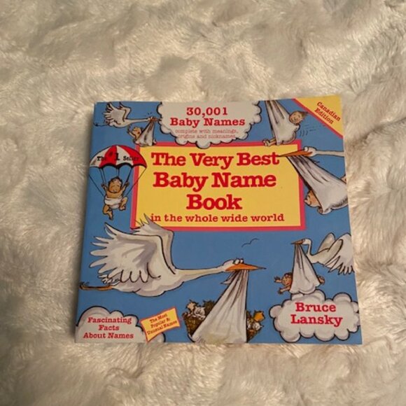 The Very Best Baby Names Book and What Will We Call the Baby Vintage Baby Books - Picture 2 of 10